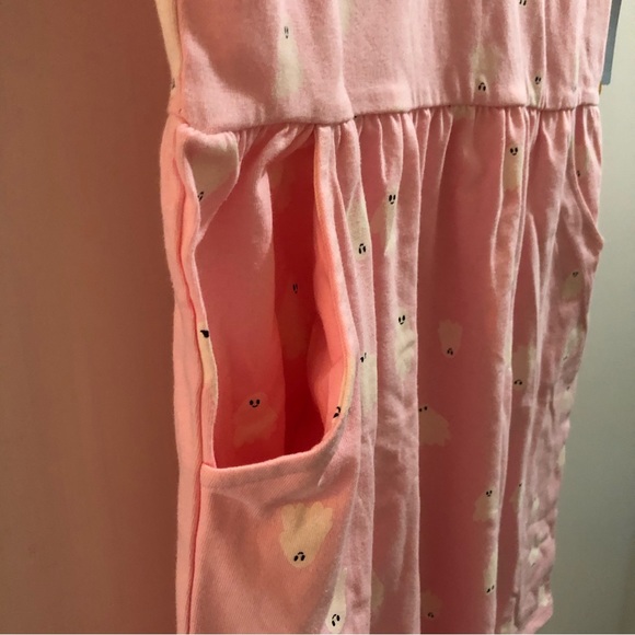 NWT Cat &Jack Girls Short sleeve Dress size XL 14 With Side Pockets - Picture 4 of 8